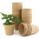 (15, H8cm x D8.5cm) Biodegradable Organic Compostable Seedling Starter Pot 1
