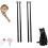 Baguettes en forme de patte de chat noir, lot de 2 1