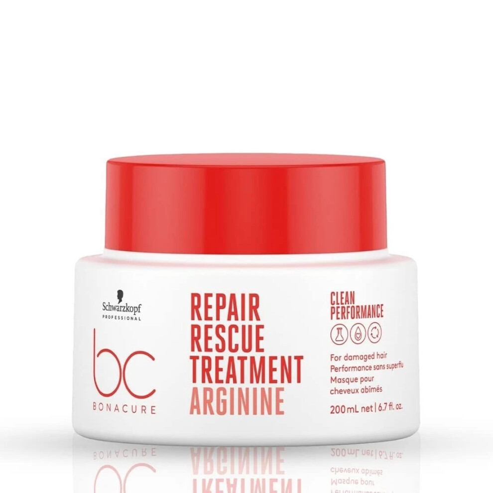 Schwarzkopf Bc Bonacure Repair Rescue Arginine Treatment Mask -200Ml