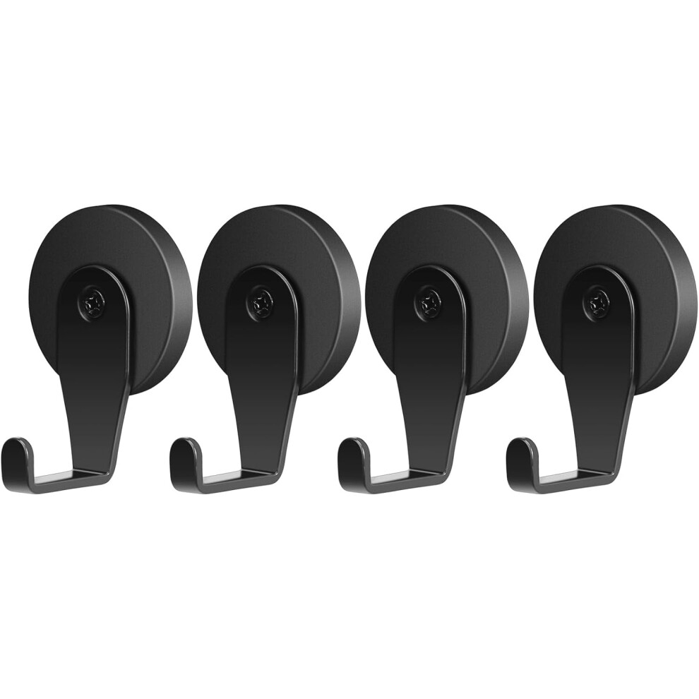 Magnetic Wreath Hanger, 4-Pack Heavy-Duty Magnets With Hook Â Compatible With Refrigerator, Metal Doors, Cruise Cabins 9336866617436