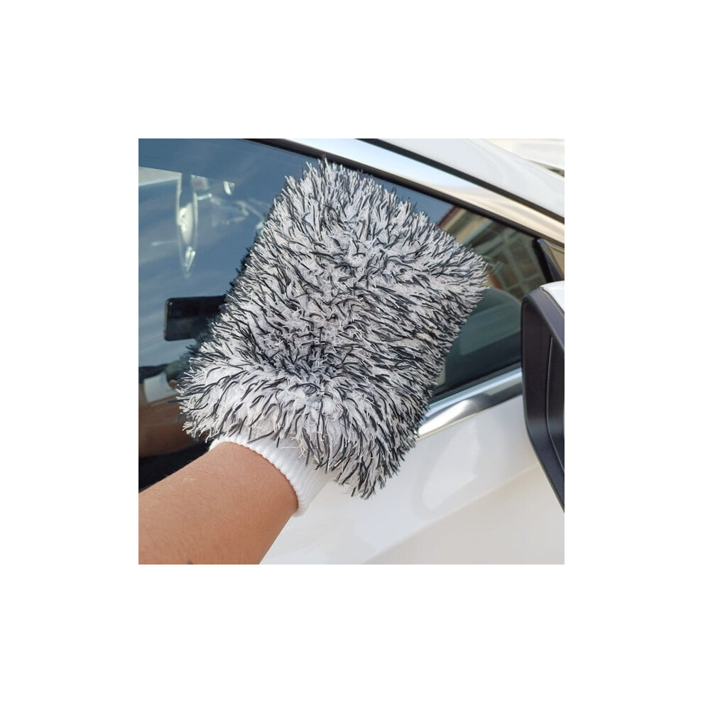 Microfiber Car Wash Mitts Â Ultra Absorbent, 9058772292698