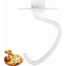 Crochet pétrisseur revêtu K45DH pour robots pâtissiers KitchenAid à tête inclinable