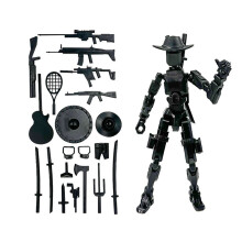 T13 3D-geprinte robot actiefiguur – beweegbaar