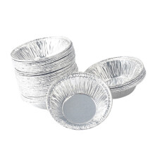 250 stuks muffinvormpjes van aluminiumfolie, geschikt voor oven en vriezer.