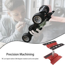 RC Car Stand RC Repair Stand 360 Degree Rotation Lift or Lower for Arrma Axial RC4WD HSP Losi 1/8 1/10 1/12 1/16