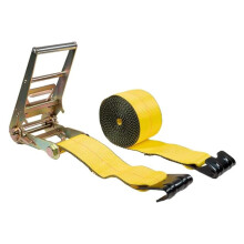 Ratchet Tie Down Straps Yellow 4 inch x 30 ft 16200 lbs