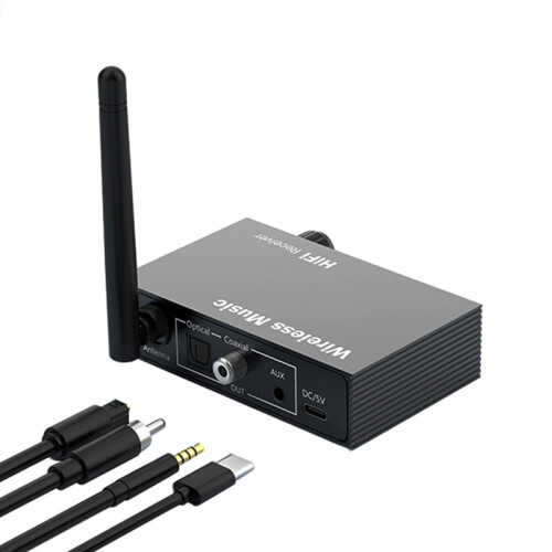 Ricevitore audio Bluetooth 5.3 con ingresso coassiale e USB