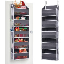 Organisateur de porte à suspendre, non tissé, 5 niveaux, 1 paquet