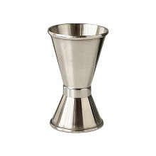 Roestvrijstalen cocktailmaatbeker/bartool 2oz / 1oz