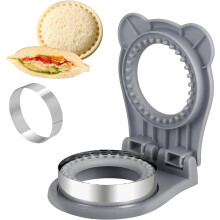 Krájač a uzatvárač sendvičov Uncrustables, svetlomodrý, 8,7 cm