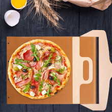 2Pcs Sliding Pizza Peel Cloth Heat Resistant Nonstick Surface for Smooth Pizza Transfer
