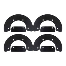 Snowblower Paddle Set Rubber 8-Piece for Residential Use
