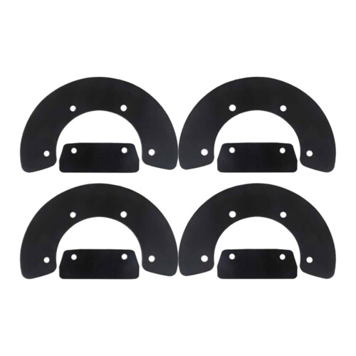 Snowblower Paddle Set Rubber 8-Piece for Residential Use