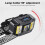 COB LED Strong Light Headlight Motion Sensor Induction Headlamp USB Charging Powerful Headlight Torch for Outdoor Night 1
