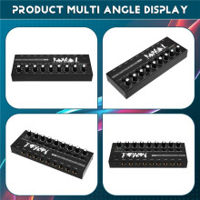 Mezclador Estéreo Profesional de 8 Canales, Mezclador de Audio y Sonido Portátil con Funcionalidad de Bajo Ruido para Grabar Instrumentos