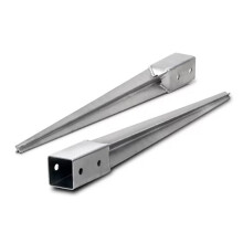 Support de poteau Ă enfoncer Domax PSG pour poteaux bois 60 x 60 x 750 mm
