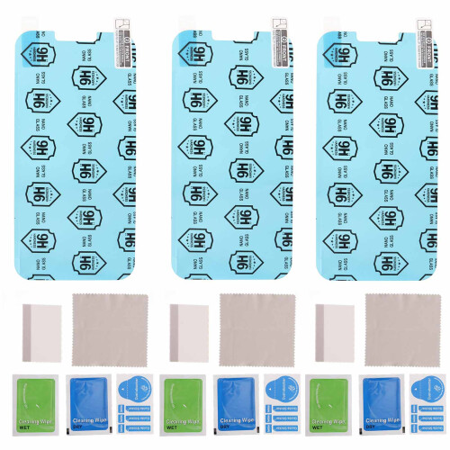 Μαλακή προστατευτική μεμβράνη TPU για iPhone13, αντι-γρατσουνιά, υψηλή μετάδοση φωτός