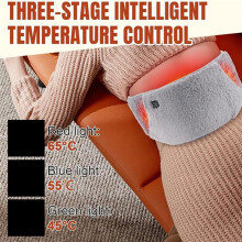 Electric Heating Belt with Hand Pockets USB Uterus Hand Warmer for Period Cramps Body Joints Pain Menstrual Heating Pad