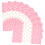 400Sheets Pink Decorative Food Wraps with Dot Patterns for Kitchen Use 2