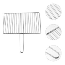 Grille en acier inoxydable pour poisson, viande et légumes
