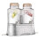 Distributeur de boissons en verre, 2 x 1,5 gallon avec support 1