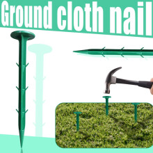 Verpakking van 200 plastic tuinpalen (11 x 3,1 cm)