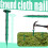 Verpakking van 200 plastic tuinpalen (11 x 3,1 cm) 1