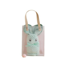 Gant de toilette en coton lapin de Pâques 14 x 30 pouces