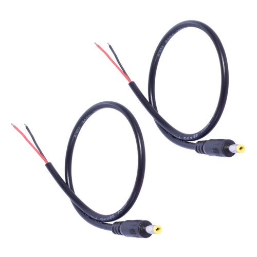 Flexibles Stromkabel 4017 Stecker/Buchse auf 2-polig