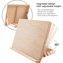 Wooden Tabletop Easel Adjustable Angle 2-Pack