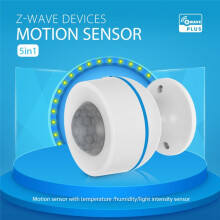 4PCS Z-Wave 700 PIR Motion Detector with Temperature Humidity Light Sensor Home Automation Work with Smartthing Vera B