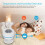 4PCS Z-Wave 700 PIR Motion Detector with Temperature Humidity Light Sensor Home Automation Work with Smartthing Vera B 9