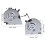 Laptop Cooling Fan Repalcement GPU CPU for 15 Plus 7510 16 7610 2021 Version Notebook Computer Radiators 2