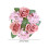 Eucalyptus & Artificial Rose Candle Wreath 3