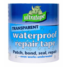 Waterproof Repair Tape 100mm x 1.5m Clear Butyl Rubber Patch Bond Seal Stops Leaks Instantly UV Resistant Indoor Outdoor