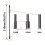 Soporte de brazo de abrazadera flexible con cuello de cisne ajustable 4
