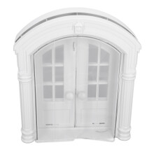 Porta per gatti in plastica+ABS 2427.57.2 cm tenda bianca