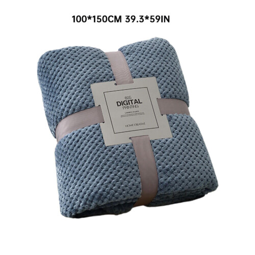 Κουβέρτα Fleece με χνουδωτή υφή 40x60", μαλακή, πλένεται στο πλυντήριο, ελαφριά, 2