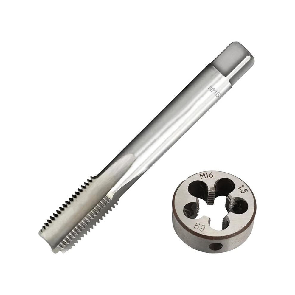 M16 X 1.5 Metric Thread Tap And Die Set High-Speed Steel Machine Tap And Die Set Right Hand Thread Tap 6034264379811