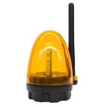 12V-265V LED-Alarmleuchte für Den Außenbereich, Blitzlicht, Wandmontage, Notfallwarnleuchte für Toröffner, Orange