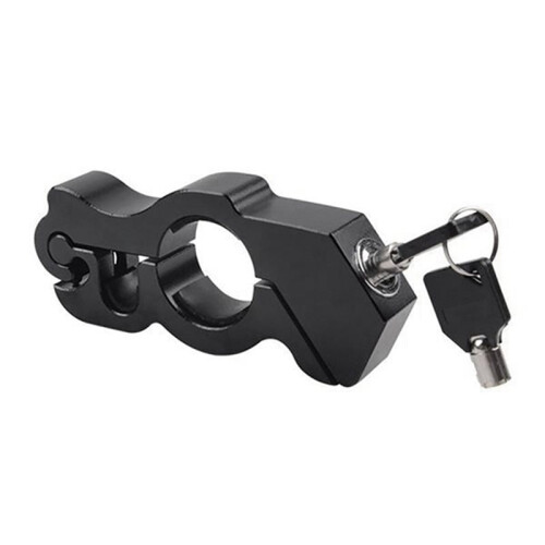 Motorcycle Anti-Theft Handlebar Lock Solid Brake Handle Solid Lock Security for ATV Dirt Street Bikes