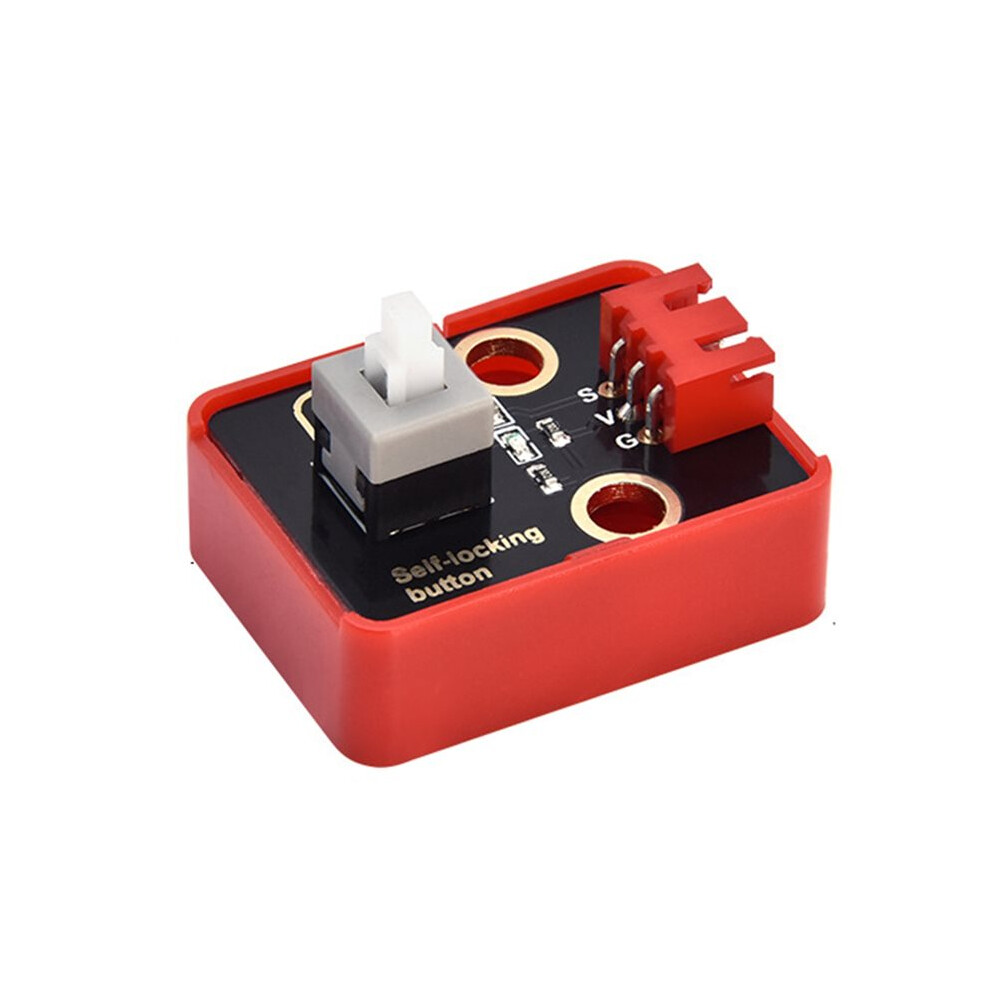 Self-Locking Button Module Diy Electronic Building Blocks For /Microbit With Case 4713276381075