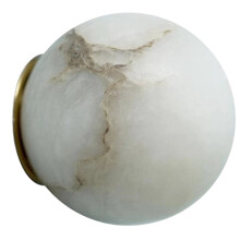 Modern LED Natural Alabaster Wall Lights Room Living Room Bedroom Bed Decoration Wall Lamp Study Marble Wall Light