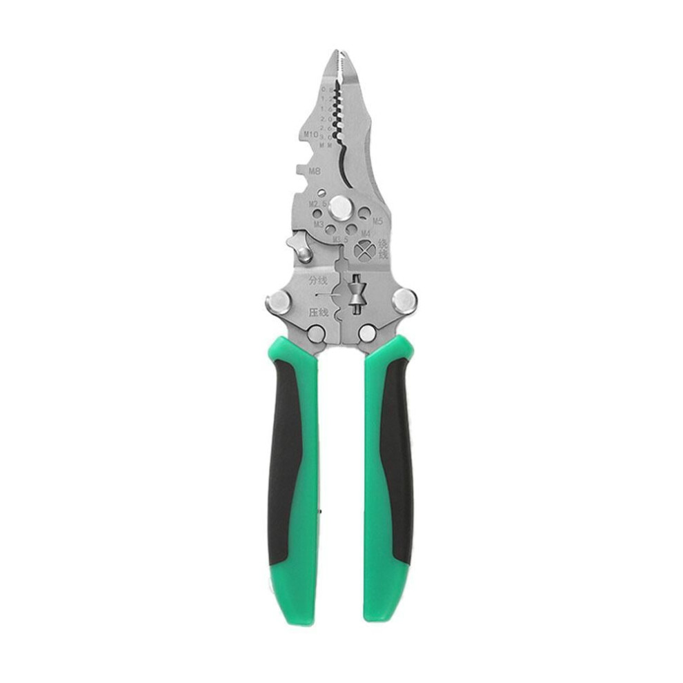 Wire Stripper Tool With Illuminated Tip For Electricians 974856809745