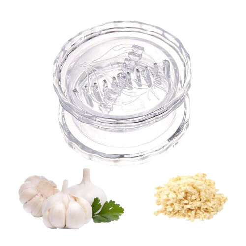 Presse-ail manuelle avec pilon – Plastique et inox