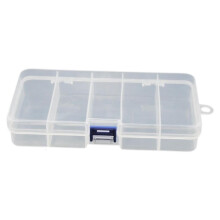 Fishing Bait Storage Case Double Deck with Removable Trays