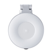 Anneau lumineux magnétique pliable pour téléphones, 60 mm, 3 températures de couleur