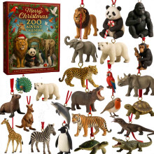 Calendrier de l'Avent Animaux du Zoo 2025 – 24 jours