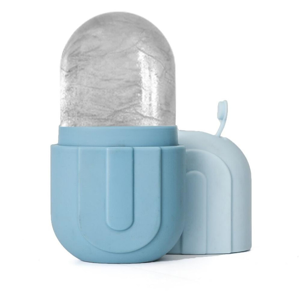 Ice Cube Silicone Massager Face Reusable Facial Care Beauty Ice Roller for