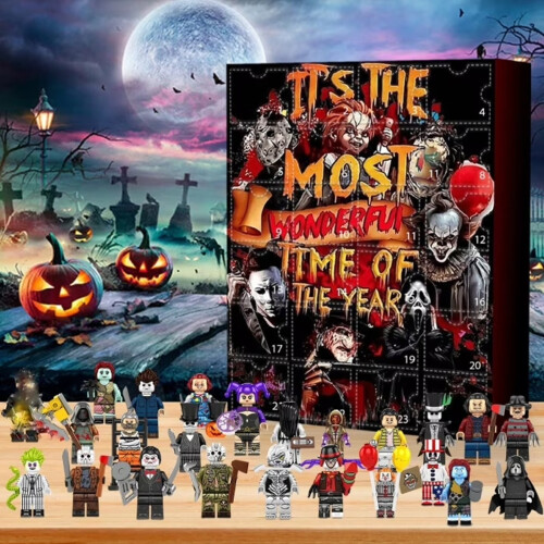 Calendrier de l'Avent Halloween 2025 – 24 mini-figurines